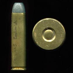 .50-115 Bullard - TRES RARE cartouche USA -  étui laiton bouteillé à semi-bourrelet de 55.3 mm