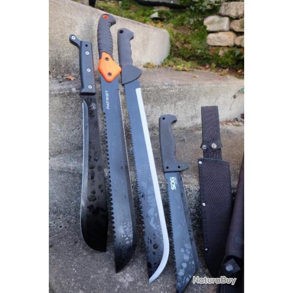 Survet SQUID GAME + Lot de 4 Kukkri Machette Lame Acier 3Cr13 Manche ABS Etui LOT POUR REVENDEURS 03