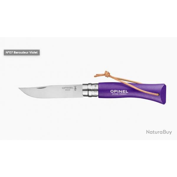 Opinel N07 Baroudeur Violet