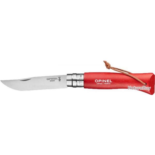 Opinel N08 Baroudeur Rouge