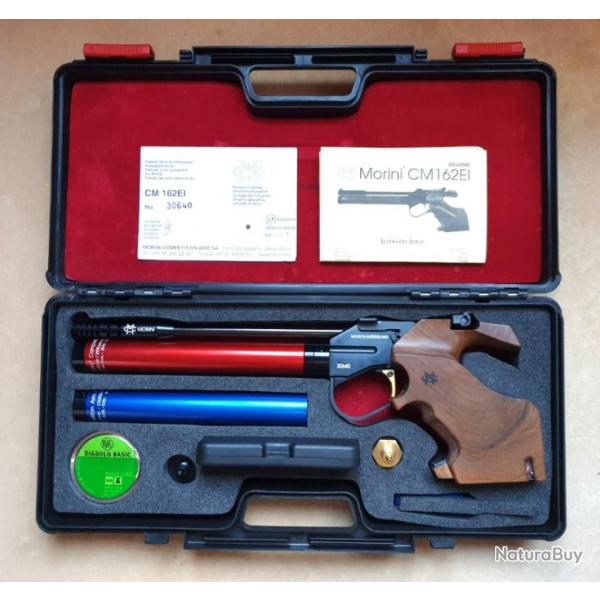 Pistolet air comptition 10M Morini CM162EI poigne taille M TBE