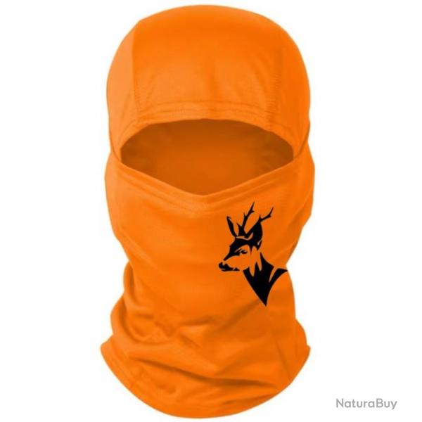 Cache cou orange camouflage 16en 1 . A