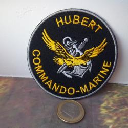 écusson militaire commando d'action sous-marine Hubert Fusiliers marins et commandos