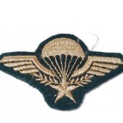 Brevet Parachutiste Français brodé de poitrine H/53 mm L/85 mm