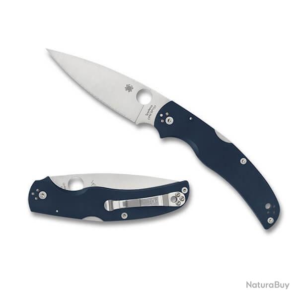 SPY-C244GPCBL Couteau pliant Spyderco Native Chief