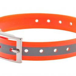 Collier pour chien orange Country