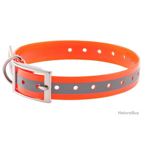 Collier pour chien orange Country