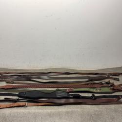 LOT DE 10 BRETELLES FUSIL ET CARABINE - 1 sans prix de réserve