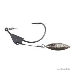 Hameçon Texan Plombé Scratch Tackle Combi Twister 10g 5/0