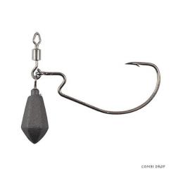 Hameçon Texan Plombé Scratch Tackle Combi Drop 10g 3/0