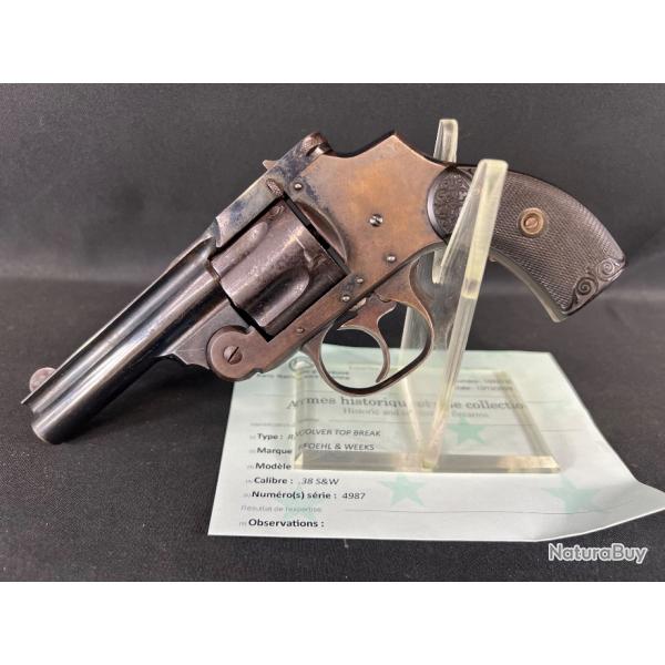 REVOLVER FOEHL & WEEKS cal 38sw