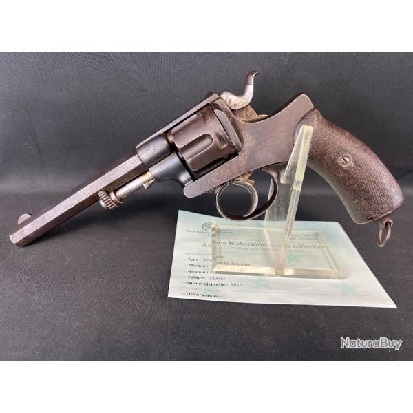 REVOLVER SYSTEME ABADIE BREVET MODLE 1886 N. SOLEIL en Belgique cal 9,5