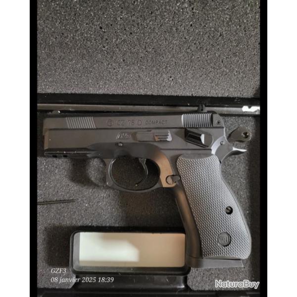 PACK CZ 75 D semi-automatique. ASG