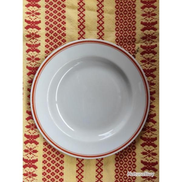 Assiette Allemande ww2 liserai rouge