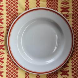 Assiette Allemande ww2 liserai rouge (2)