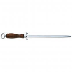 Victorinox 7.8330  Fusil De Cuisine, 28 Cm, Grain Moyen-Fin, Mèche Ronde, Bois De Hêtre