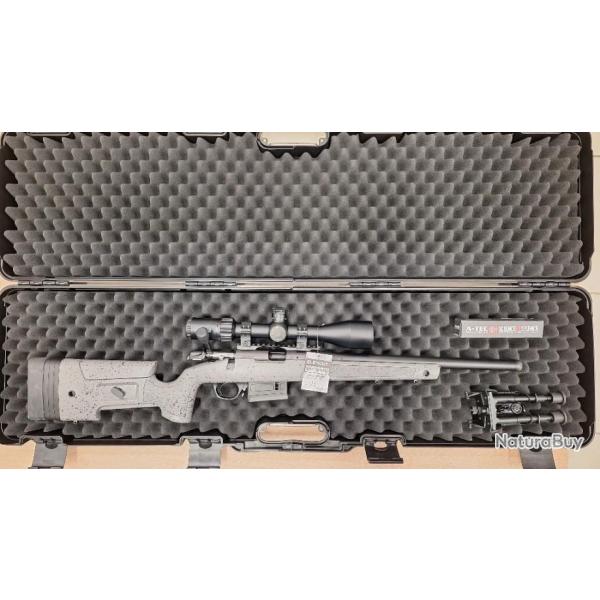 Pack BERGARA B14 R-TRAINER STEEL 22LR + ELEMENT OPTICS HELIX 6-24x50 FFP APR-2D MRAD