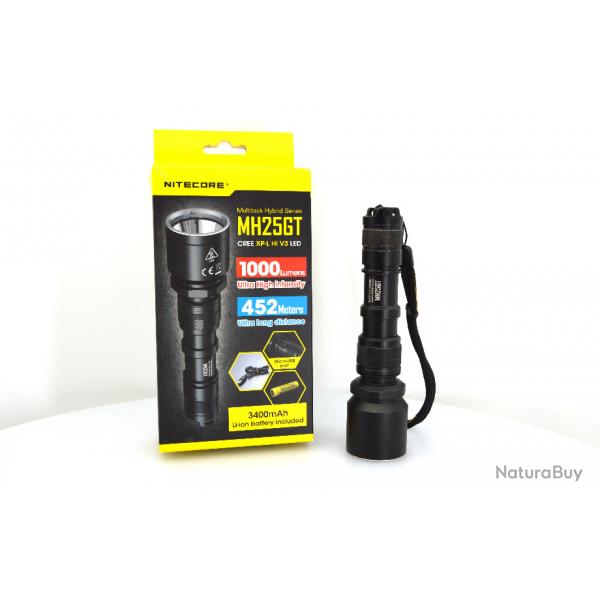 Lampe torche NITECORE - MH25GT (avec batterie)