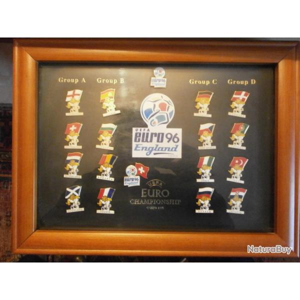 Collection Pin's EURO 96 UEFA complet