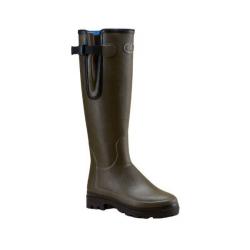 Bottes Vierzonord Femme Le Chameau Doublées Néoprène Vert Chameau - 35