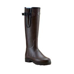 Bottes Vierzonord Femme Le Chameau Doublées Néoprène Marron