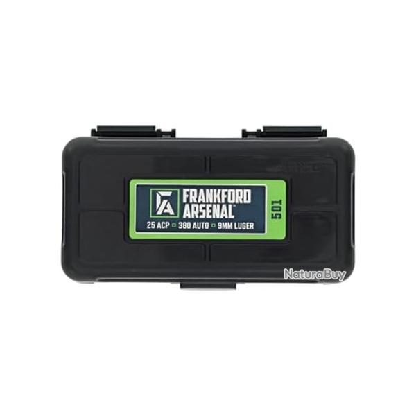 Frankford Arsenal Hinge-Top #501 Boite 50 Munitions 9mm, 380ACP