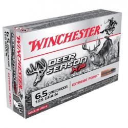 20 Munitions Winchester 6.5 Creedmoor 125 gr Extreme Point