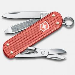 0.6221.L25 Couteau suisse Victorinox Classic SD Alox Stone Red édition limitée 2025