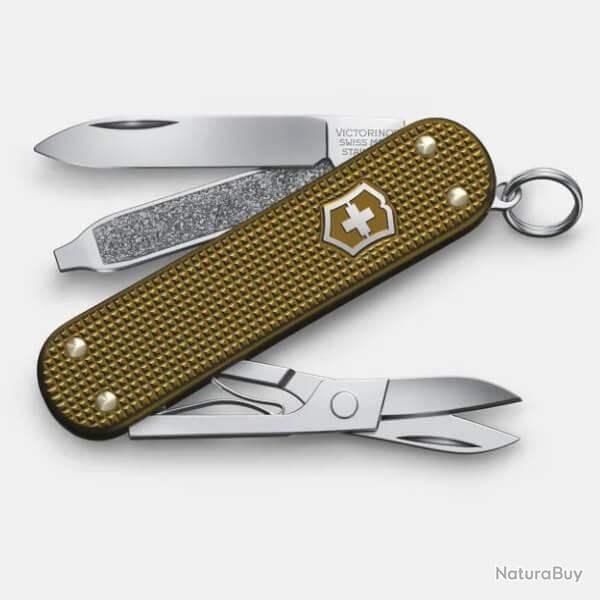 0.6221.L24 Couteau suisse Victorinox Classic SD Alox Terra Brown dition limite 2024