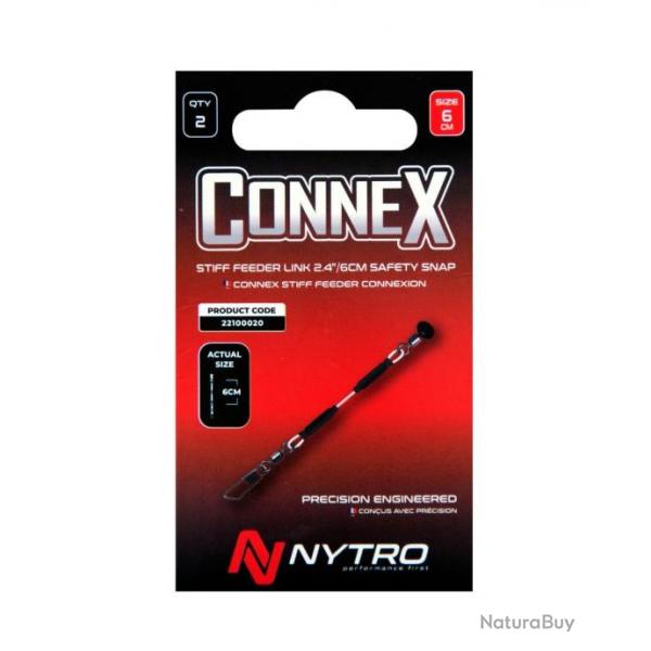 NYTRO CONNEX STIFF FEEDER LINK SAFETY SNAP NYTRO 2.4"/6cm