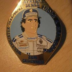 Pin's Ayrton Senna memorial rare