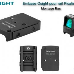 Point Vert Olight OSIGHT 3 MOA Rechargeable - Avec embase