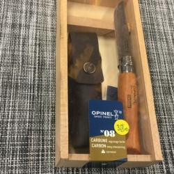 Plumier opinel numéro 8 carbone