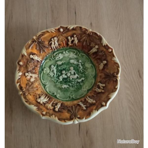 Assiette dcorative vintage