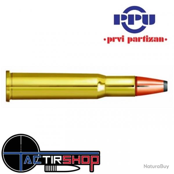 Munition PARTIZAN PPU cal.30-30 Win FSP Flat Soft Point 170 grains boite de 20