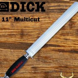 Dick 7.6504.28 Fusil à Aiguiser Dickoron Multicut Plat 28 cm