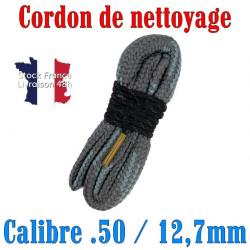 Cordon de nettoyage Boresnake calibre 50 / 12,7 - Envoi rapide depuis la France