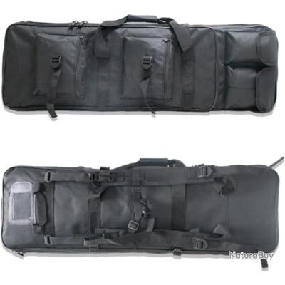 Sac Fourre-tout Pour Fusil Noir Doublé Noir - Sac De Transport Discret Et Protecteur, Neuf