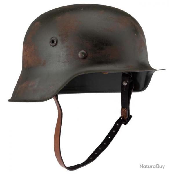 Reproduction casque Allemand M35 vieilli