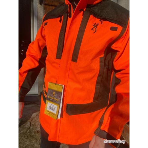 Veste de chasse orange - Browning taille M