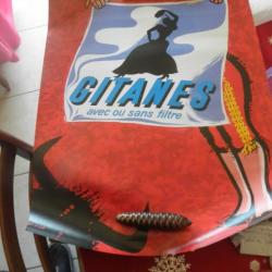 publicitaire Affiche pub vintage Gitanes toreador  des tabac Seita 40 x 60 cm