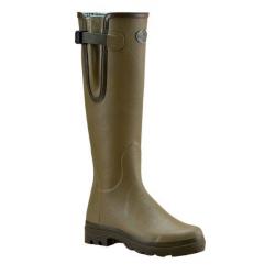 Bottes Vierzon Femme Le Chameau Doublées Jersey Vert Vierzon