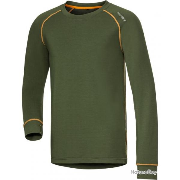 T shirt long thermique Super Soft Couleur Vert