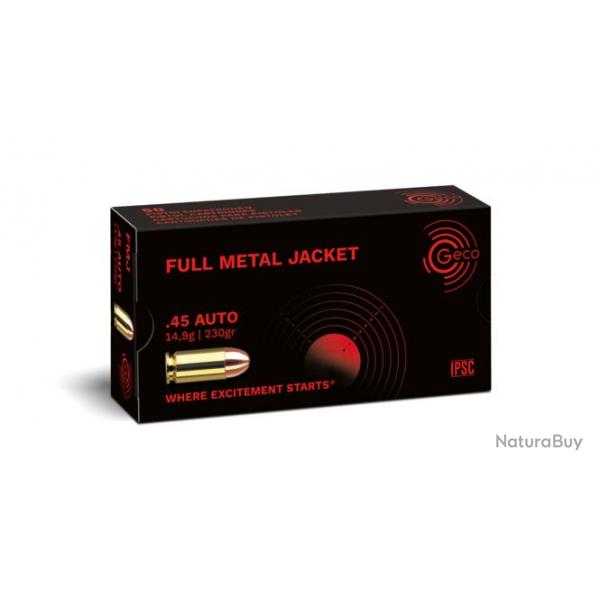 GECO 45ACP FMJ 230GR