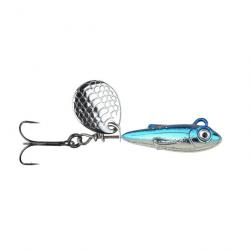 Leurre Spro Larva Micro Tailspin 6g 3,5cm Chrome Blue 6g