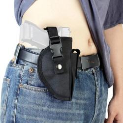 Holster de ceinture droitier en nylon avec clip