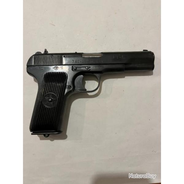 Pistolet TOKAREV Modle TT C Calibre 7.62x25 Tokarev