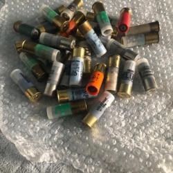 Vend lot plus de 30 balles calibre 12 Sauvestre ;winchesters etc plus 2 chevrotines