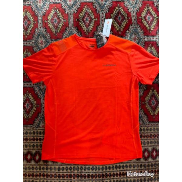 La Sportiva tee shirt x-cursion fluo