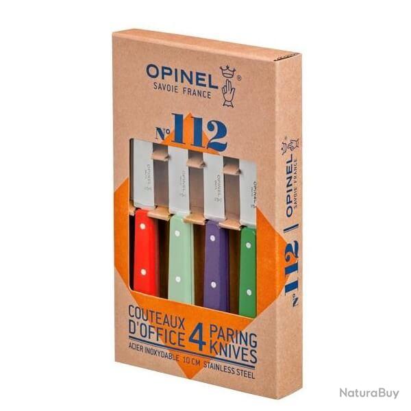 3207 Coffret de 4 petits couteaux d'office Opinel "Paysages"